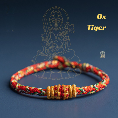 Red String Bracelet｜Zodiac Guardian - Handmade Ben Ming Nian Protection