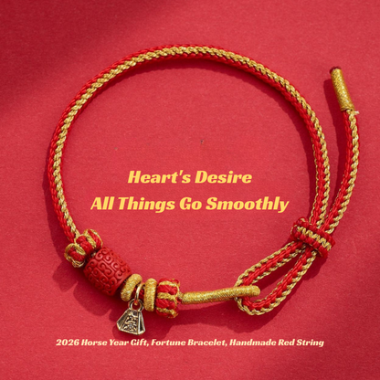 2026 Red String Bracelet｜Multiple Lucky Charms
