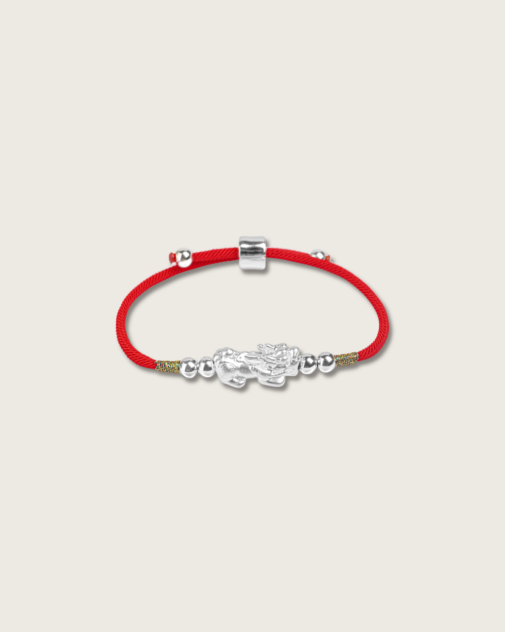 Prosperity Pixiu Red String Bracelet for Wealth
