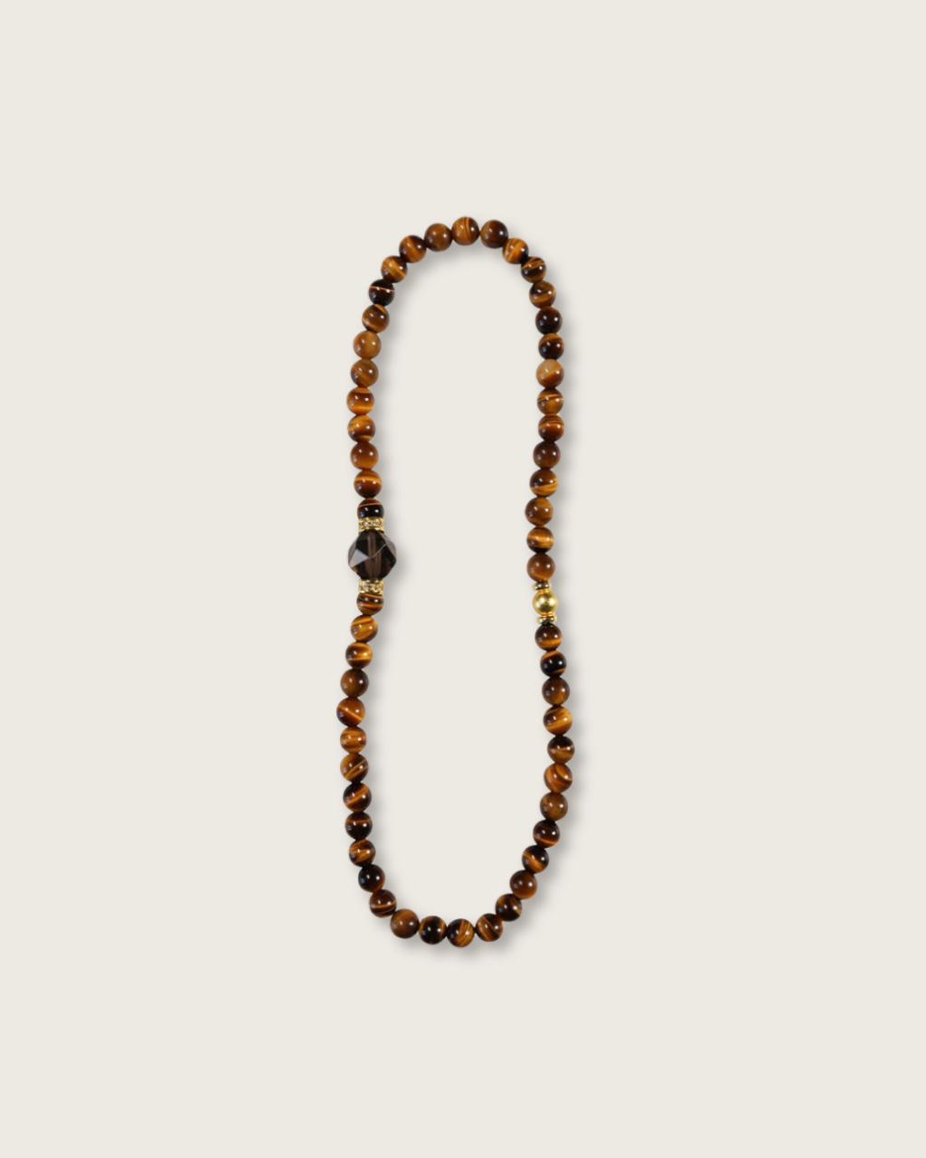 Caramel Amber, Multi-Wrap Tiger Eye Bracelet, Ground & Grow