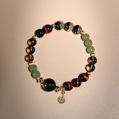 2026 Sagittarius Bracelet | Balance Stone Smoky Quartz