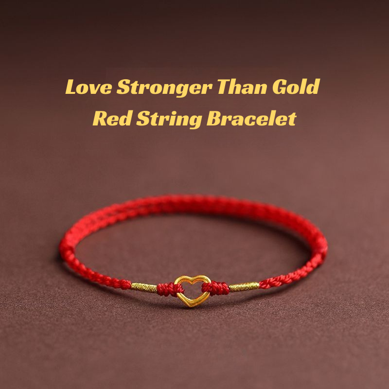 Red String Bracelet｜6 Charm Choices - for Luck & Protection
