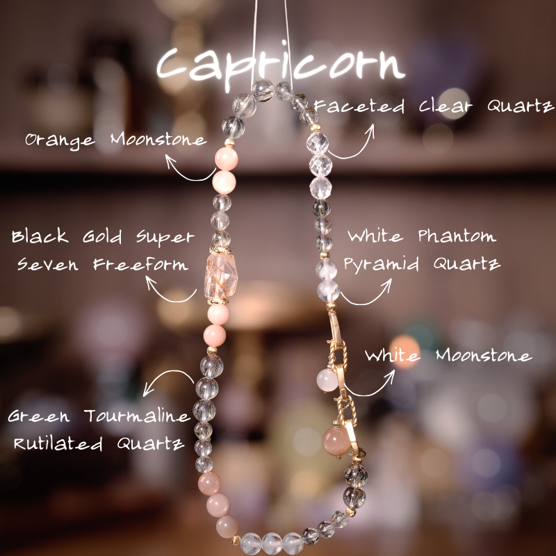 2026 Capricorn Double-Wrap Bracelet | Transformation Stone Uruguayan Amethyst