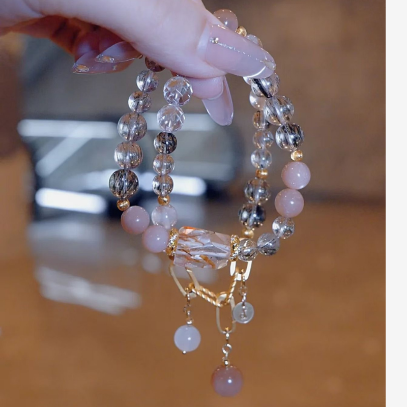 2026 Capricorn Double-Wrap Bracelet | Transformation Stone Uruguayan Amethyst