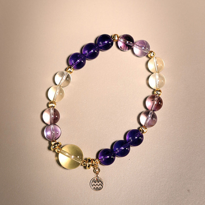 2026 Aquarius Bracelet | Abundance Stone Lemon Quartz