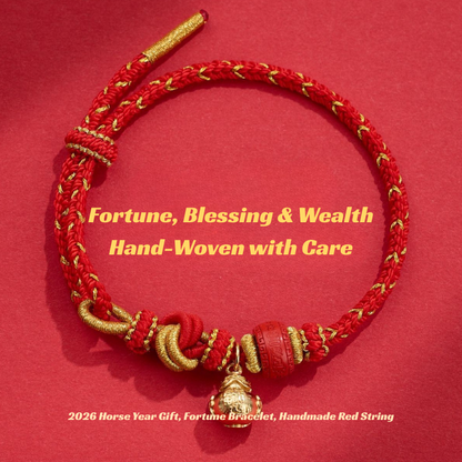 2026 Red String Bracelet｜Multiple Lucky Charms