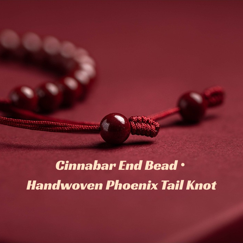 Red String Bracelet｜9-Layer Vajra Knot Cinnabar for Protection & Negative Energy Cleansing