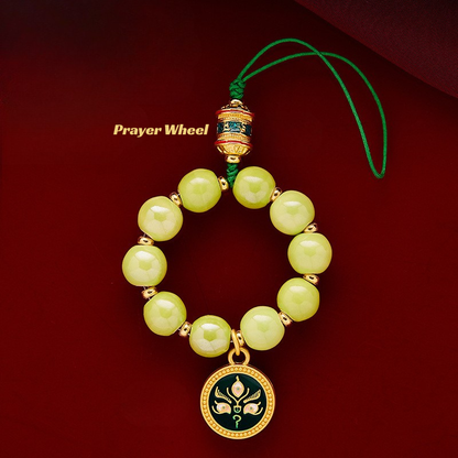 Five Roads Wealth Gods Incense Ash Porcelain Charm