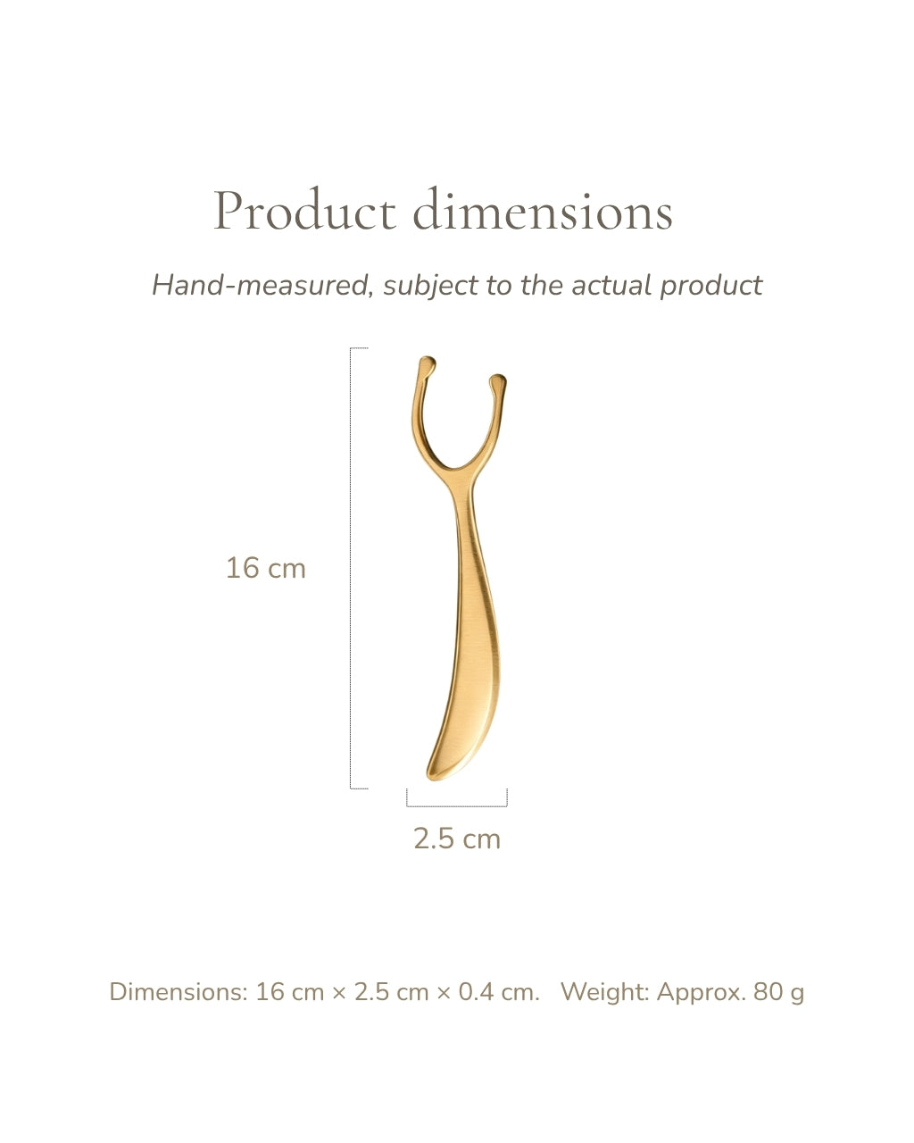 U-Shaped Ear Gua Sha Tool