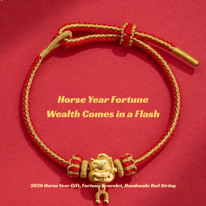 2026 Red String Bracelet｜Multiple Lucky Charms