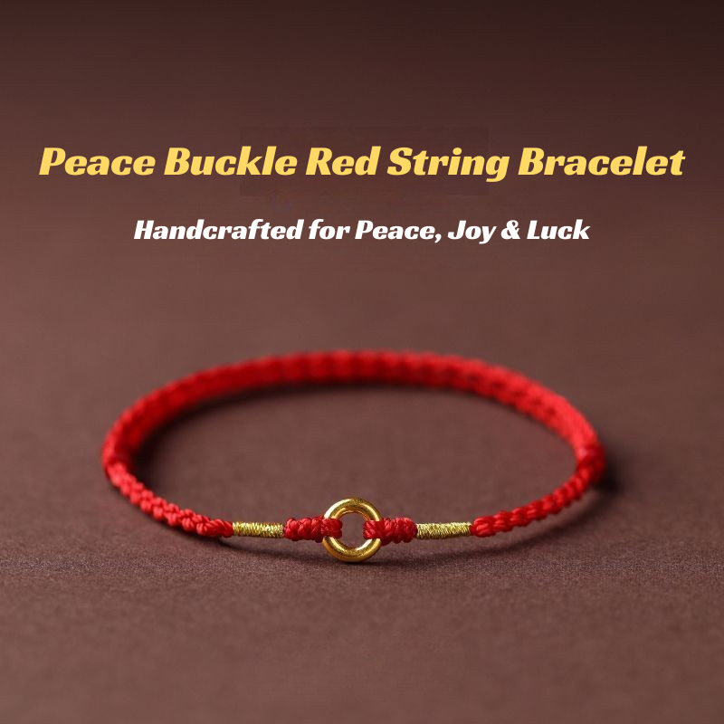 Red String Bracelet｜6 Charm Choices - for Luck & Protection