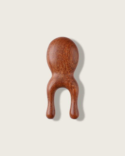 Acupressure Tool - Wood, For Eye & Nose Lymphatic Relief