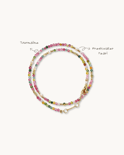 Full Circle Series, Tourmaline Bracelet, Shift Your Fortune