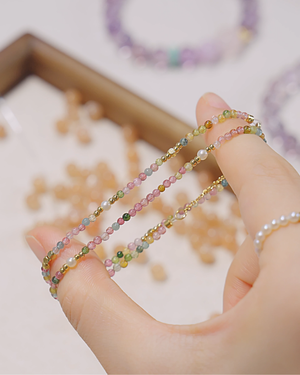 Full Circle Series, Tourmaline Bracelet, Shift Your Fortune