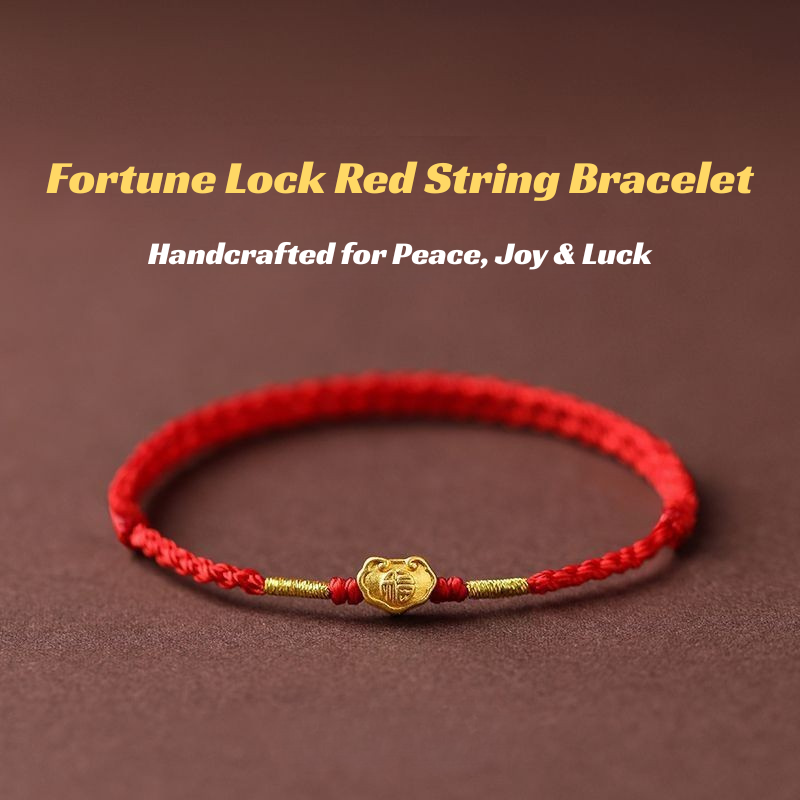 Red String Bracelet｜6 Charm Choices - for Luck & Protection