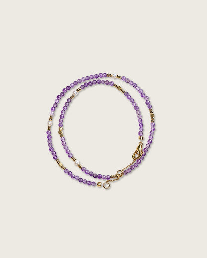 Full Circle Series, Amethyst Bracelet, Sharpen Your Mind
