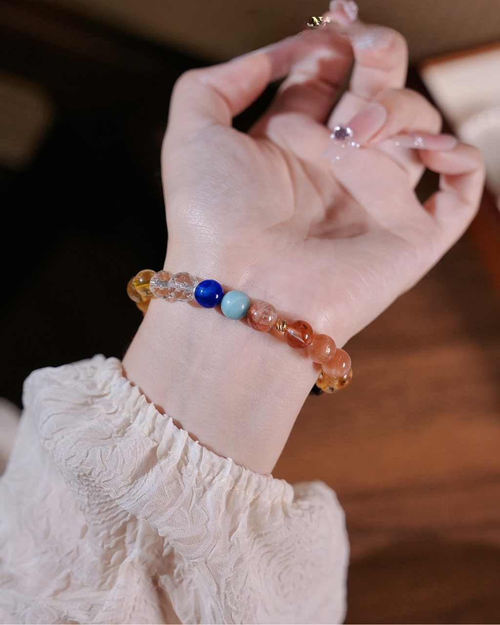 Roman Holiday, Multi-Gemstone Bracelet, Attract Wealth
