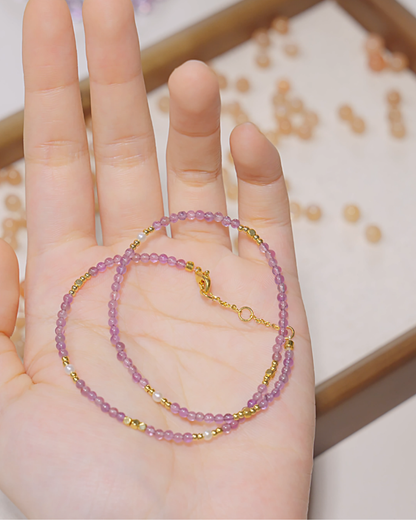 Full Circle Series, Amethyst Bracelet, Sharpen Your Mind