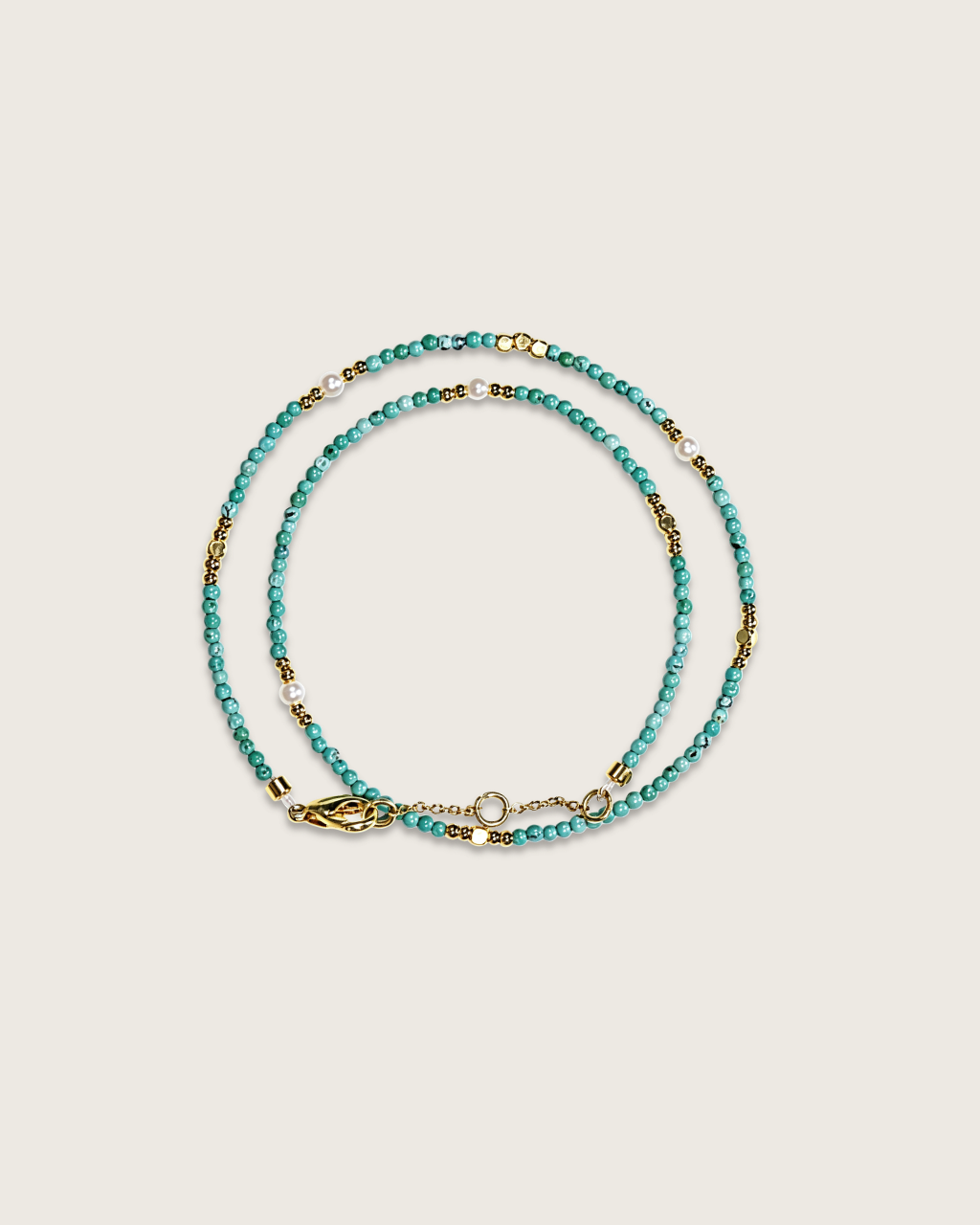 Full Circle Series, Turquoise Bracelet, Ease Your Stress