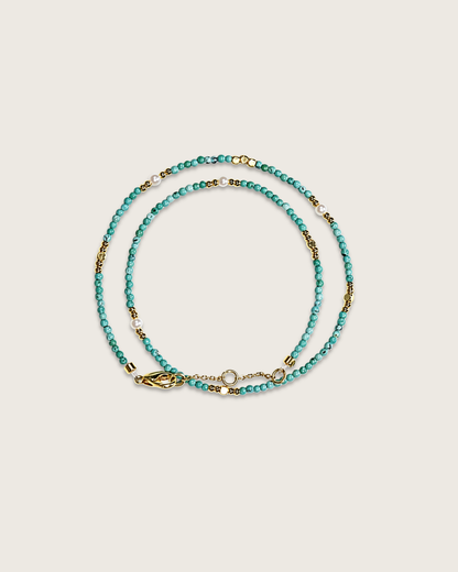 Full Circle Series, Turquoise Bracelet, Ease Your Stress