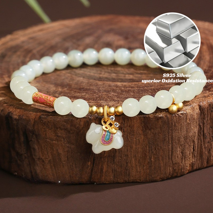 Bracelet｜2026 Horse Zodiac 925 Silver Charm Natural Stone Beads