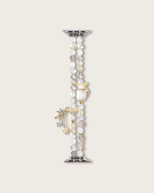 Watch Band – Moonlit Gold Citrine, Fortune & Clarity