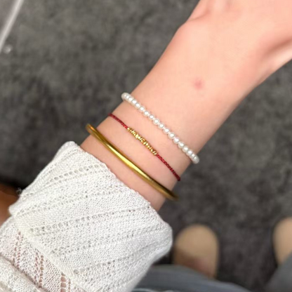Bracelet | Five Elements Cord – Red for Fortune —— Protection & Power for Fire Element