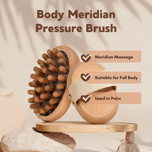 Body Meridian Pressure Brush-Vitality, Detox, and Inner Balance