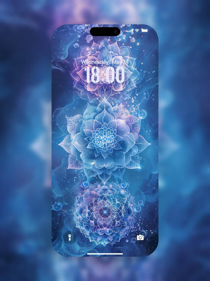Vishuddha Throat Chakra Wallpaper: Express Your Truth