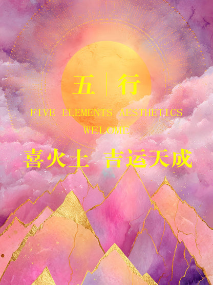 Ignite Your Fortune: Fire Earth Wallpaper for Luck & Opportunity