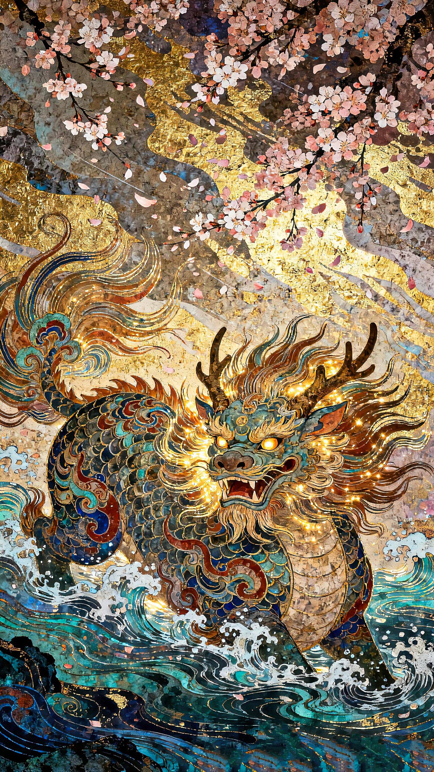 Noble Qi Lin Wallpaper: For Divine Protection & Career Success
