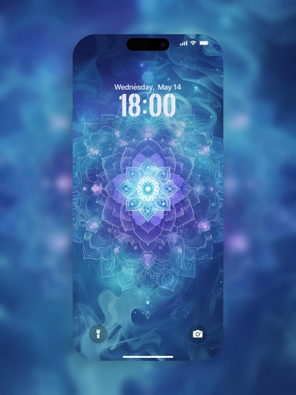 Vishuddha Throat Chakra Wallpaper: Express Your Truth