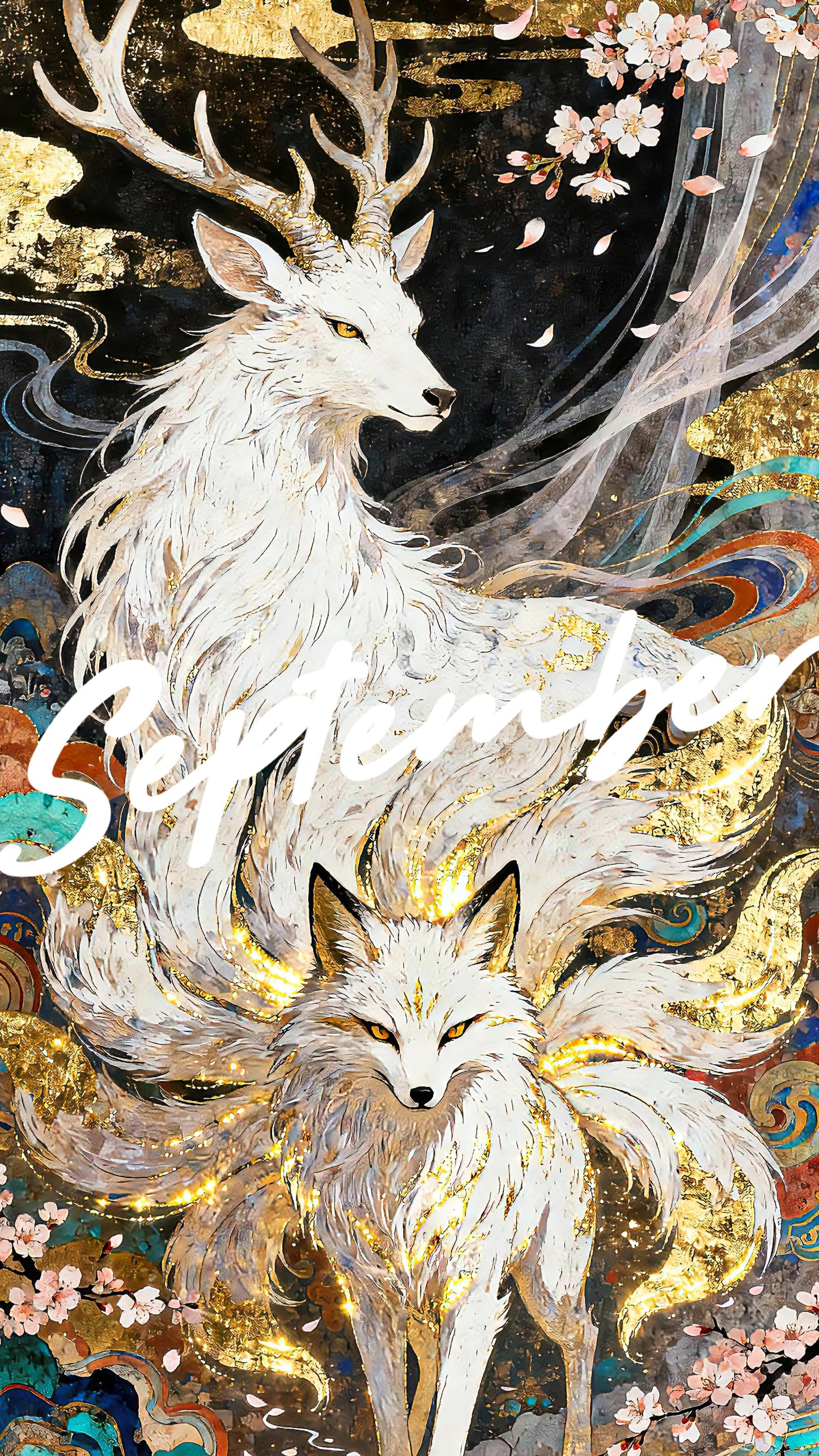 Mystic Nine-Tails Wallpaper: For Charm & Serendipity