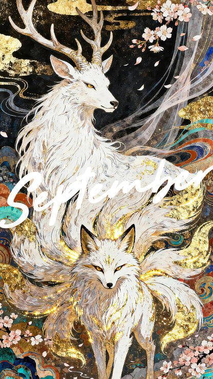 Mystic Nine-Tails Wallpaper: For Charm & Serendipity