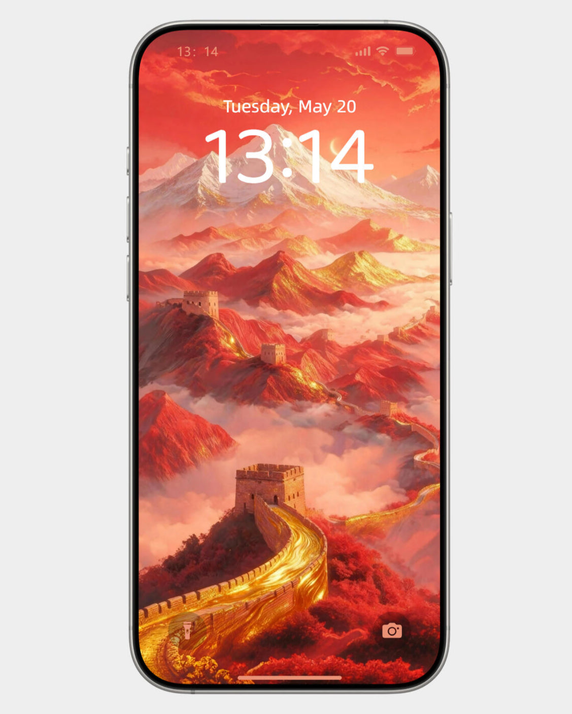 Harmonize Ambition & Fortune: 'Fire Earth Metal' Wallpaper for Success Flow