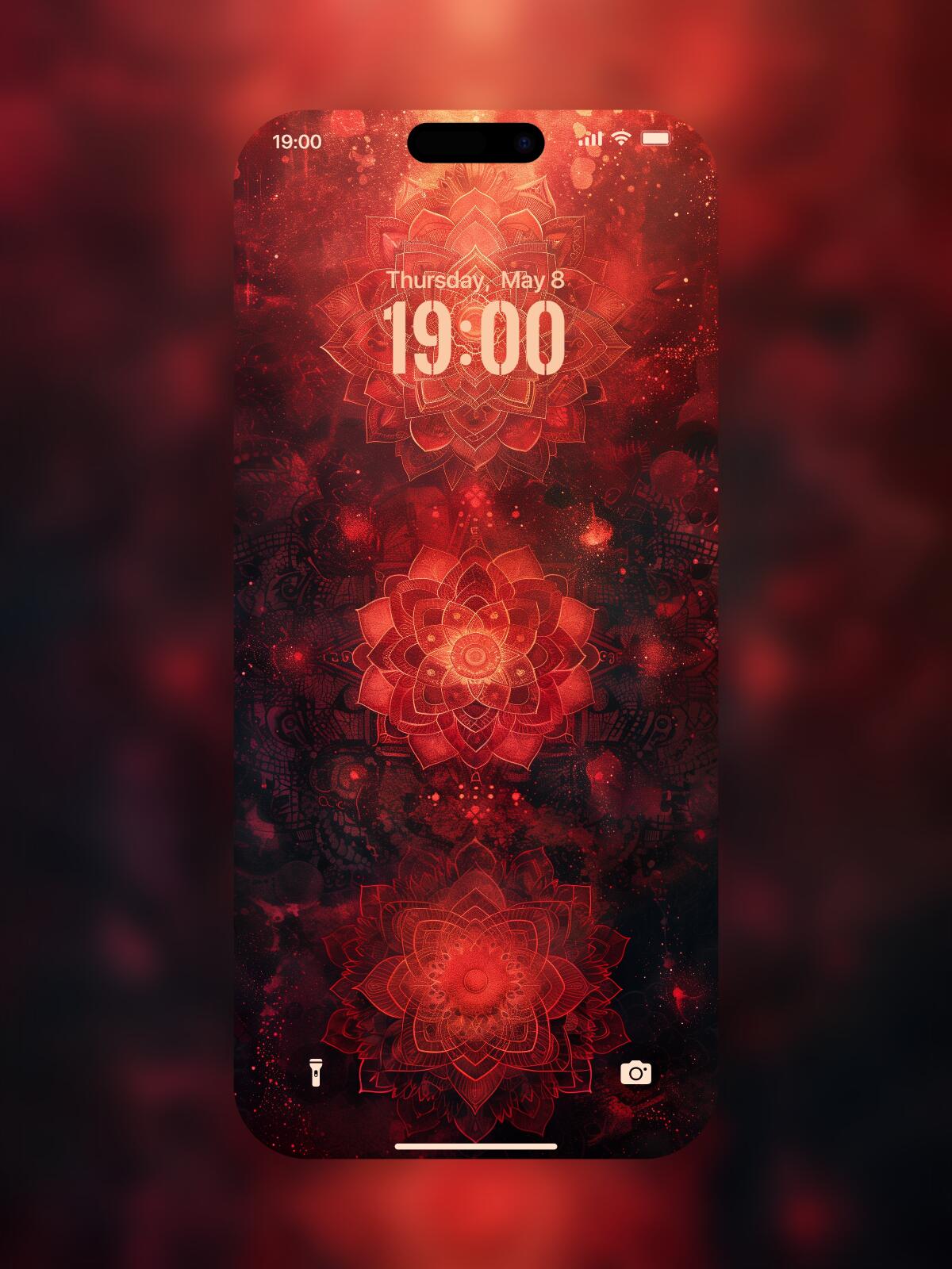 Feel Grounded & Secure: Root Chakra Wallpaper for Stability