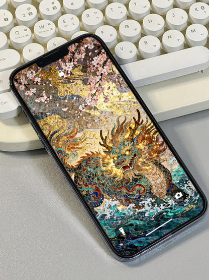 Noble Qi Lin Wallpaper: For Divine Protection & Career Success