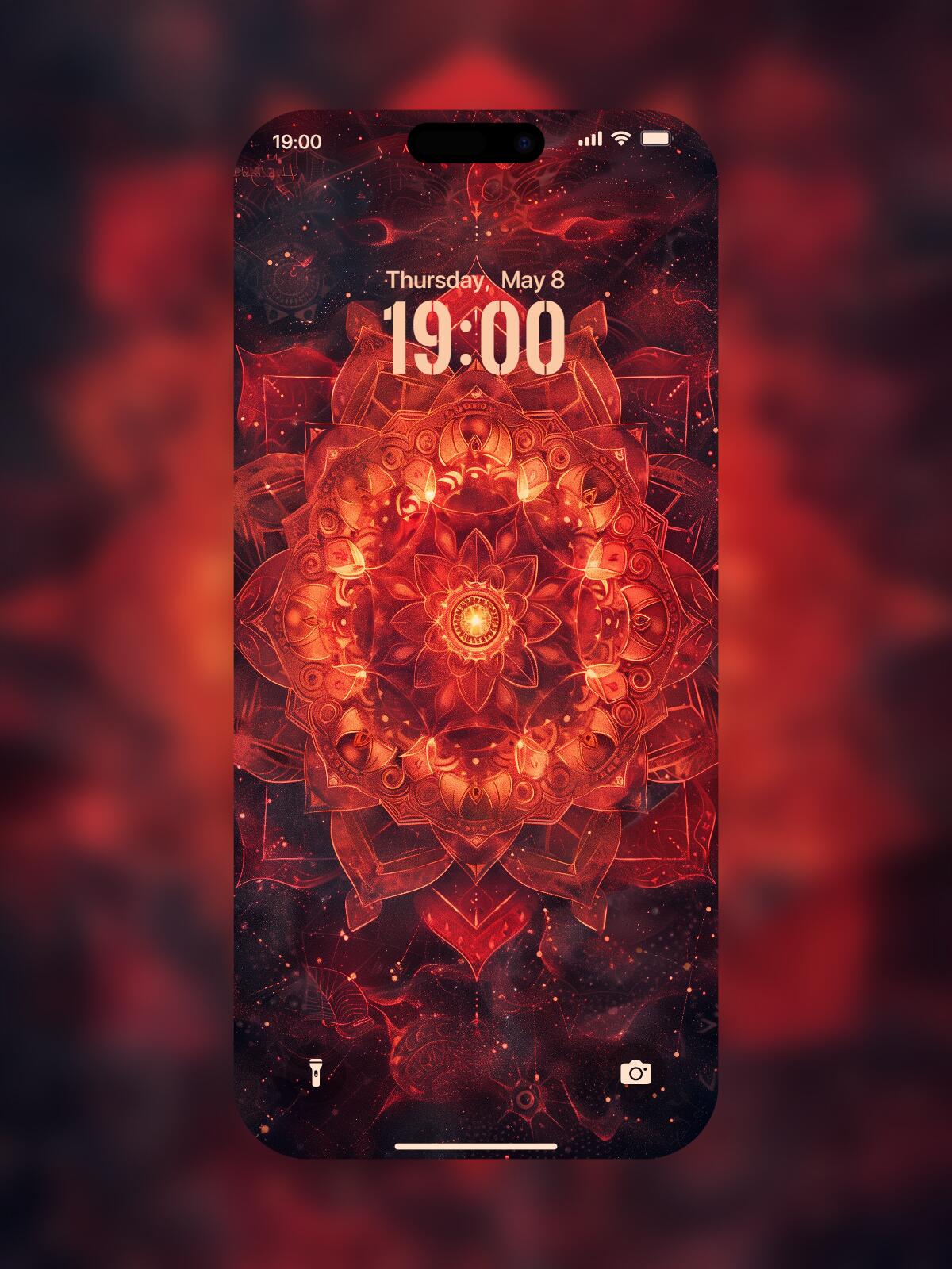 Feel Grounded & Secure: Root Chakra Wallpaper for Stability