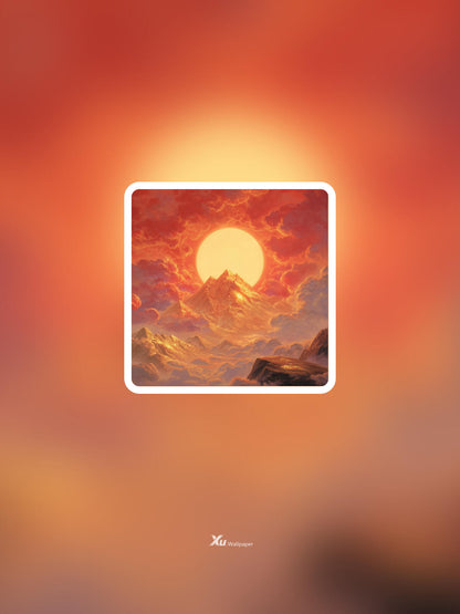 Amplify Success & Stability: 'Mountain Fire' Element Avatar for Career & Life