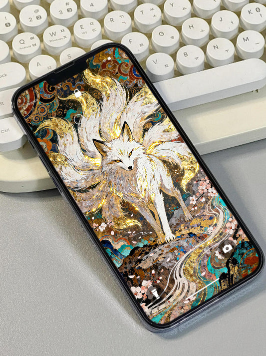 Mystic Nine-Tails Wallpaper: For Charm & Serendipity