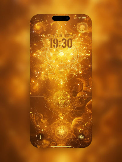 Boost Your Confidence: Solar Plexus Chakra Wallpaper for Personal Power
