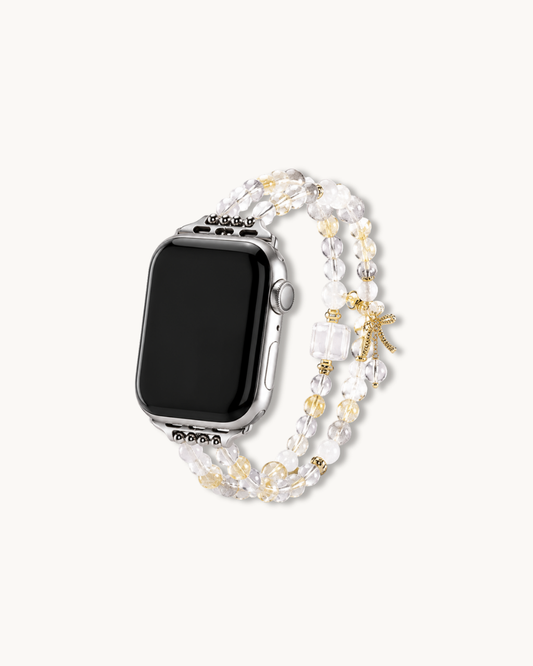 Watch Band – Moonlit Gold Citrine, Fortune & Clarity