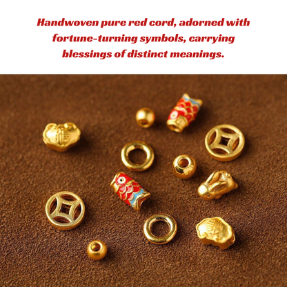 Red String Bracelet｜6 Charm Choices - for Luck & Protection