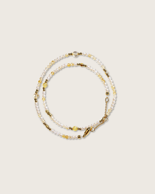 Full Circle Series, Citrine Bracelet, Attract Wealth