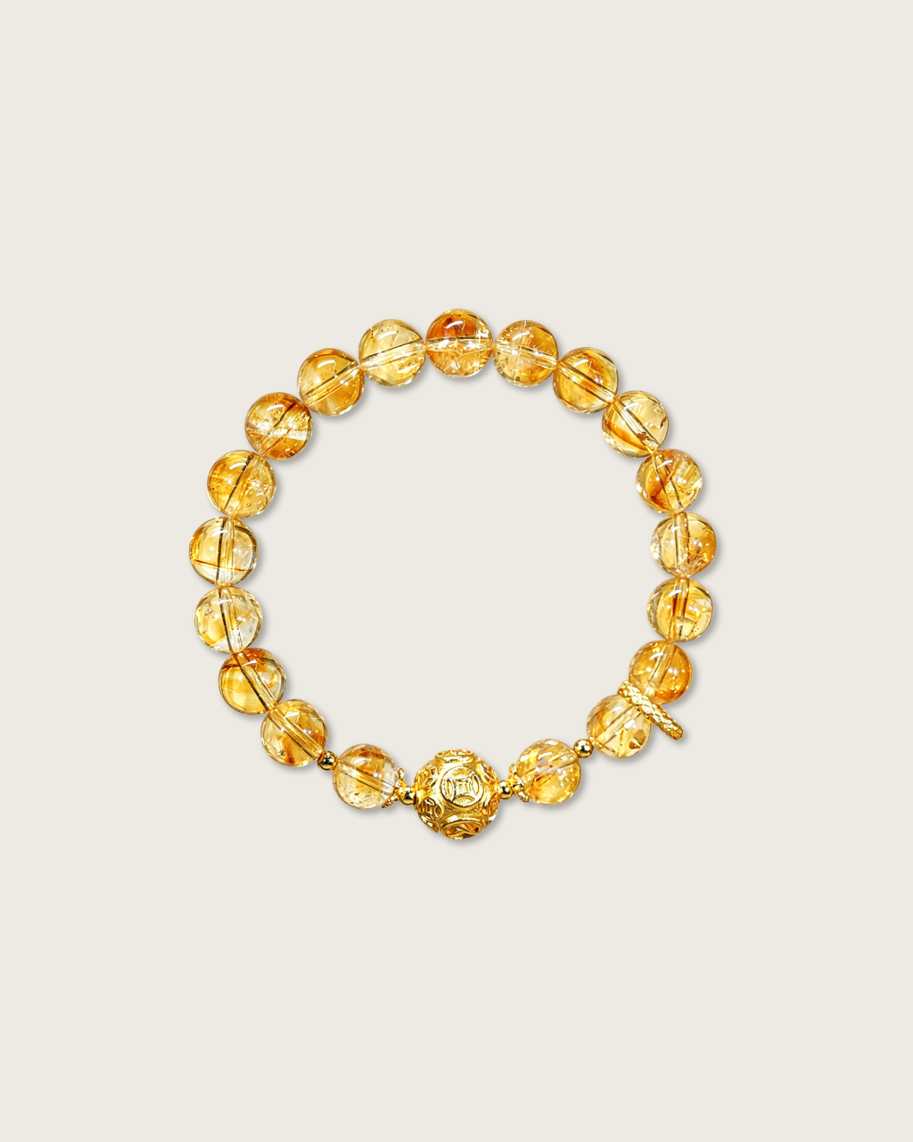 Golden Fortune, Citrine Bracelet, Attract Wealth