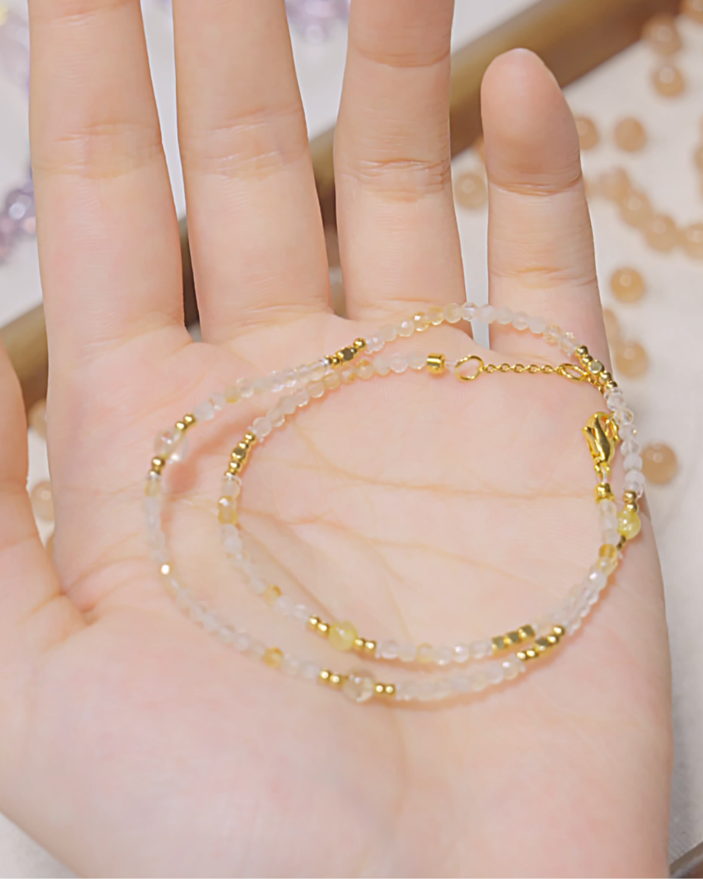 Full Circle Series, Citrine Bracelet, Attract Wealth