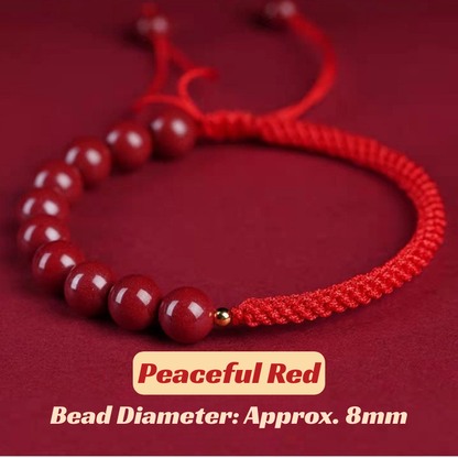 Red String Bracelet｜9-Layer Vajra Knot Cinnabar for Protection & Negative Energy Cleansing