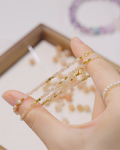 Full Circle Series, Sunstone Bracelet, Brighten Your Day