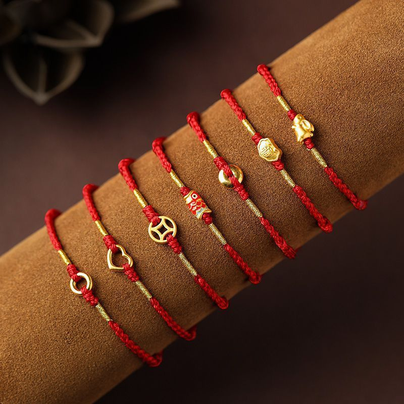 Red String Bracelet｜6 Charm Choices - for Luck & Protection
