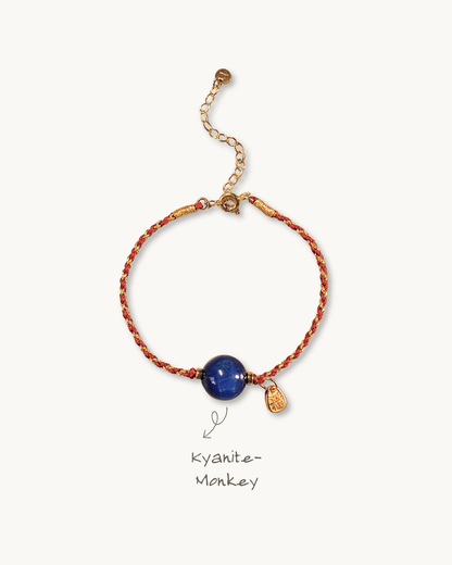 Chinese Zodiac Monkey Bracelet, Bless Your 2026